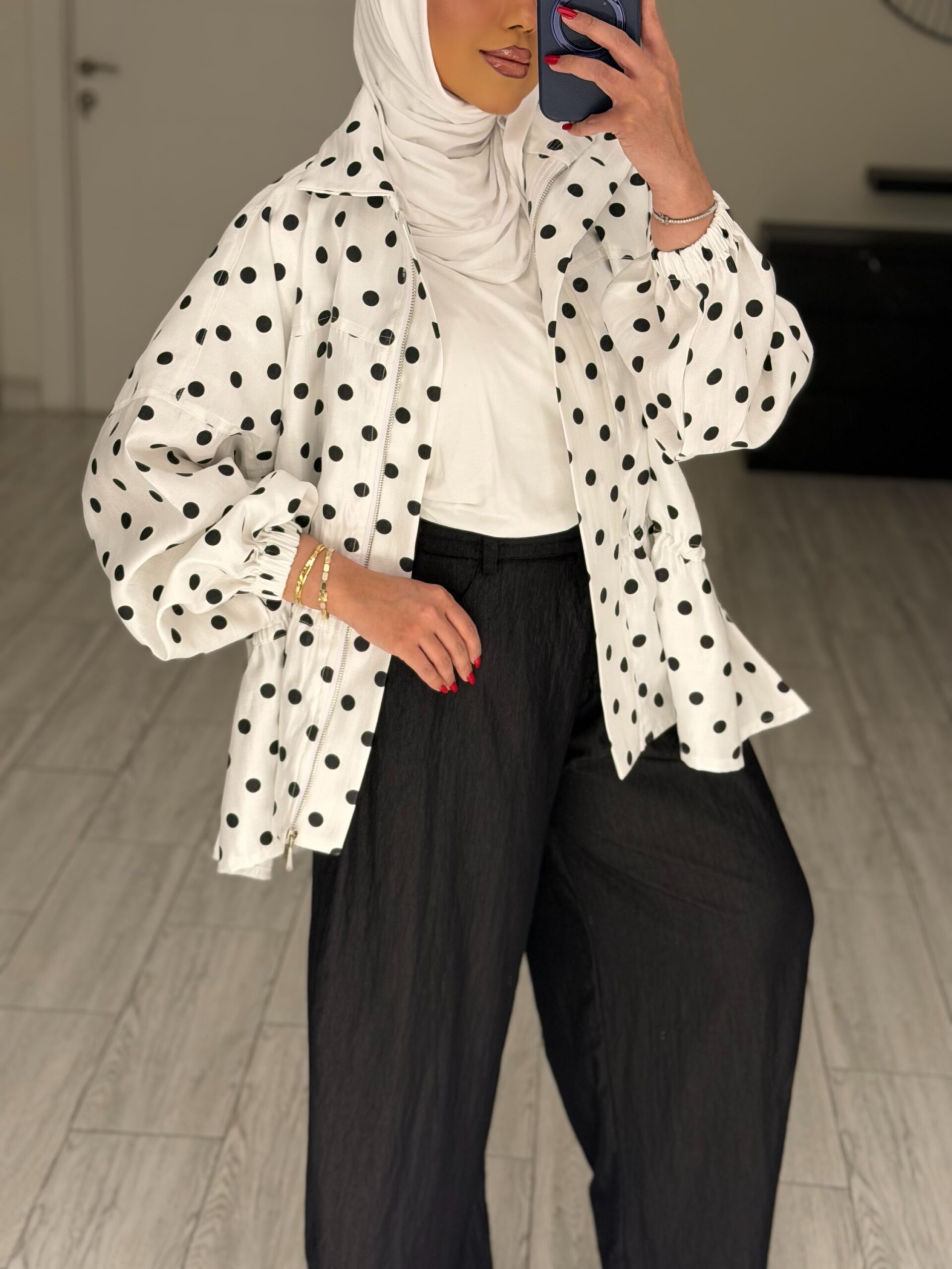 Polka dots jacket