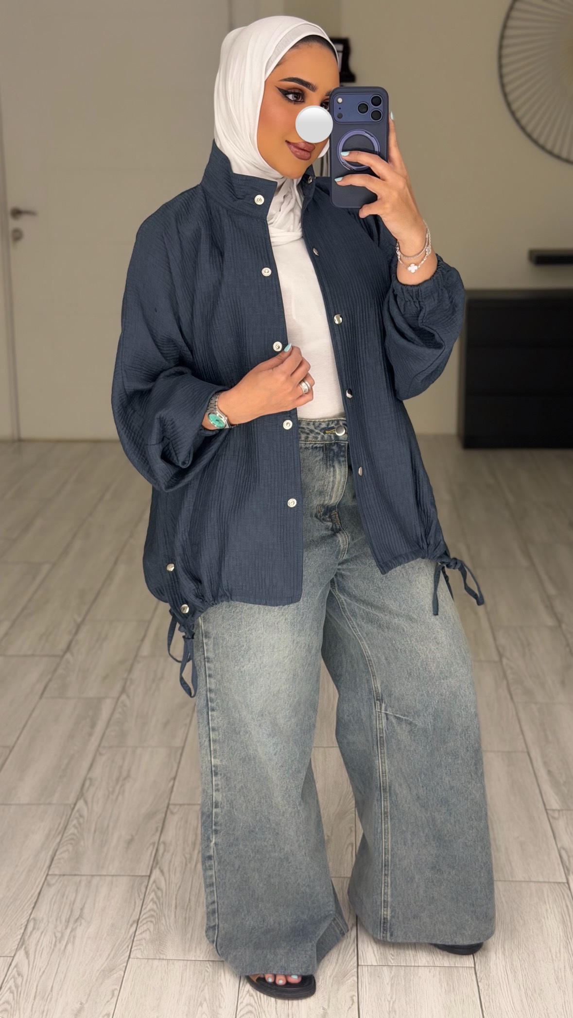 EveryDay Jacket - Navy - الصورة 4