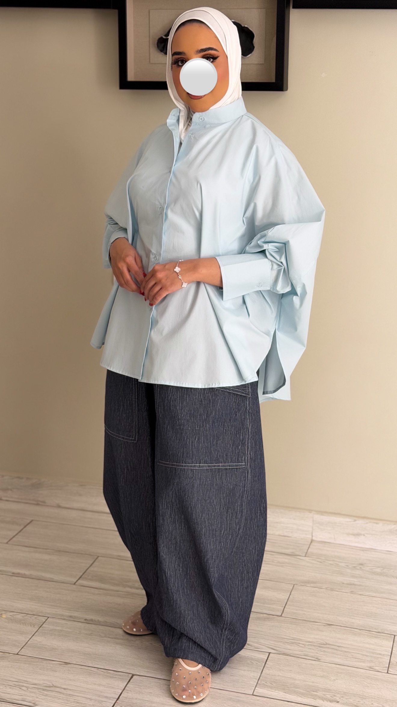 Summer Shirt - BabyBlue - الصورة 2