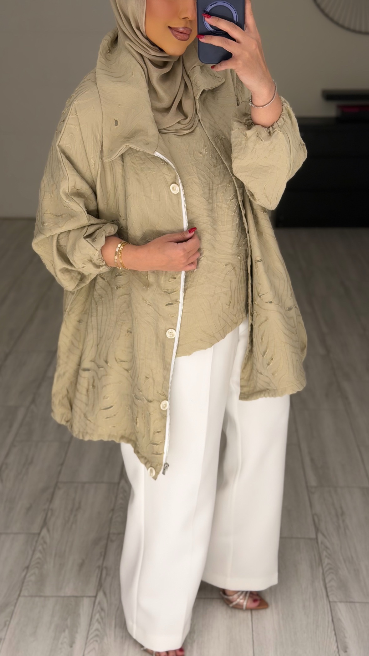 TopXJacket - Beige - الصورة 9