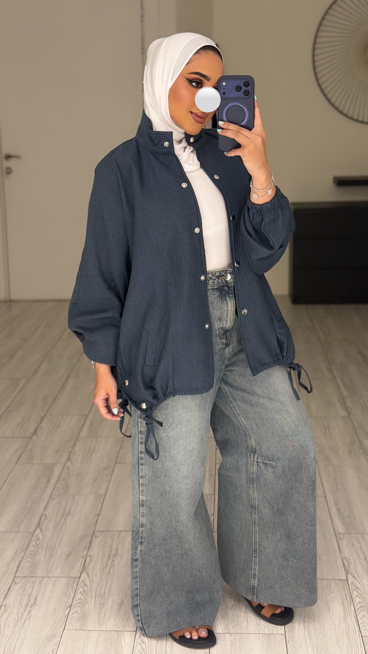 EveryDay Jacket - Navy - الصورة 3
