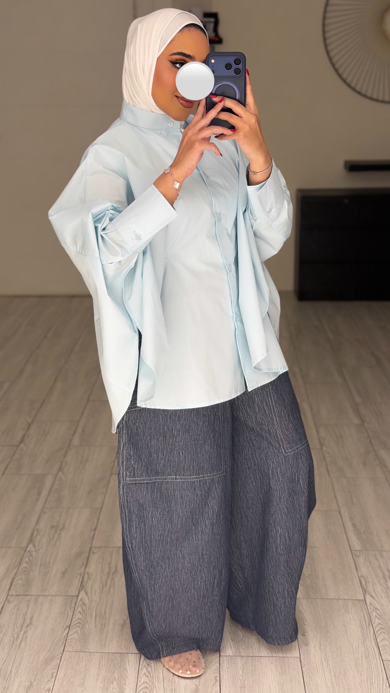 Summer Shirt - BabyBlue - الصورة 3