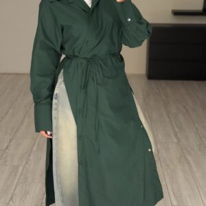 Alternative view of Wrapping Shirt - Green