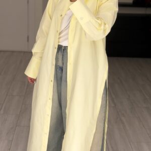 Alternative view of FreeSize Cotton Shirt - ButterYellow