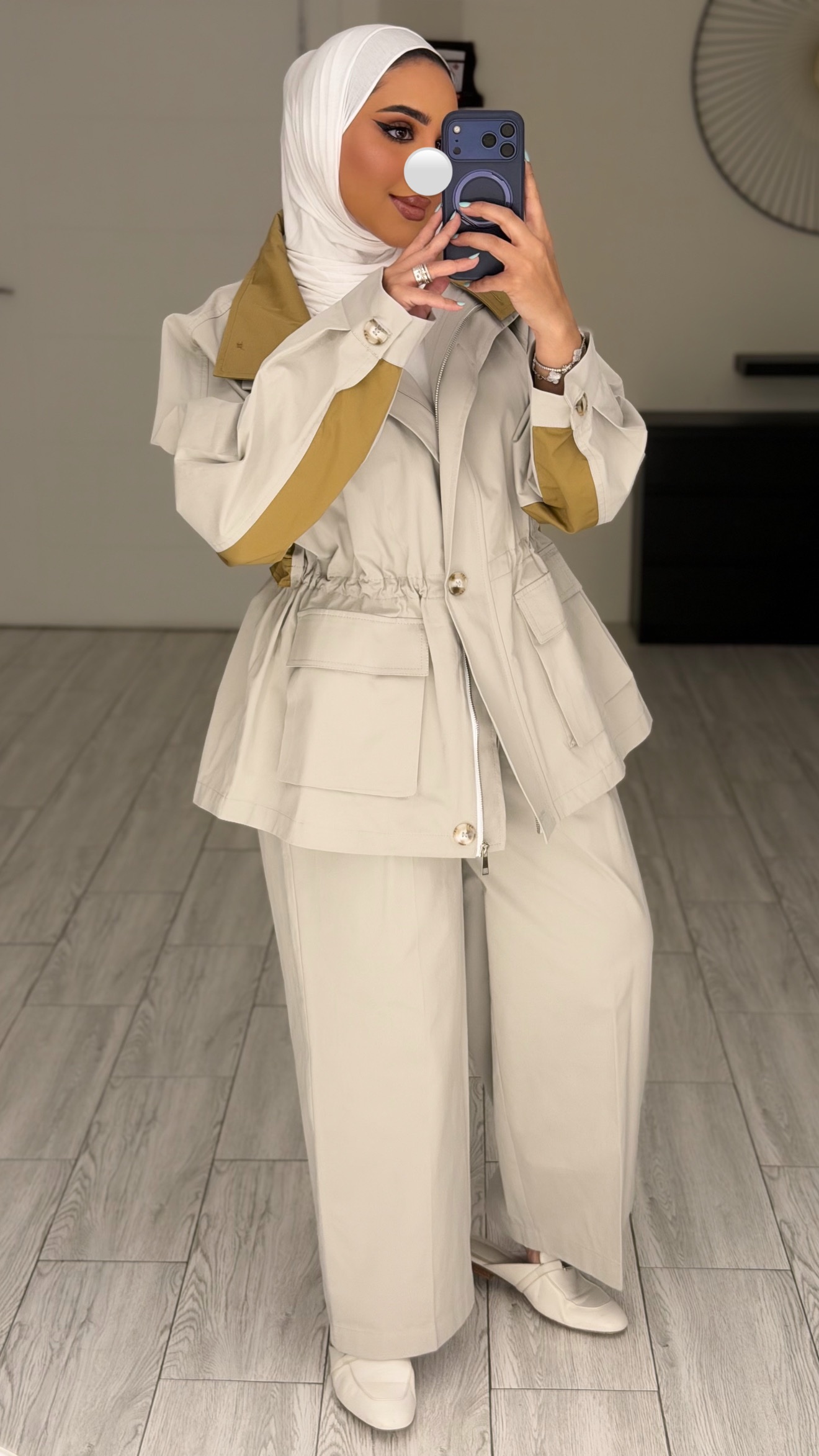 Light GreyXCamel Set - الصورة 7