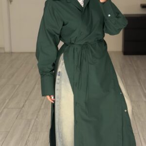 ⁦Wrapping Shirt - Green⁩ - الصورة ⁦3⁩