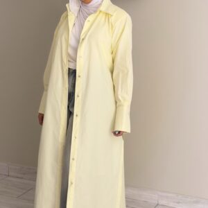 FreeSize Cotton Shirt - ButterYellow