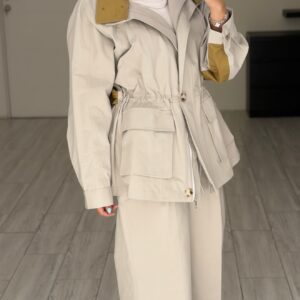 Light GreyXCamel Set - الصورة 5