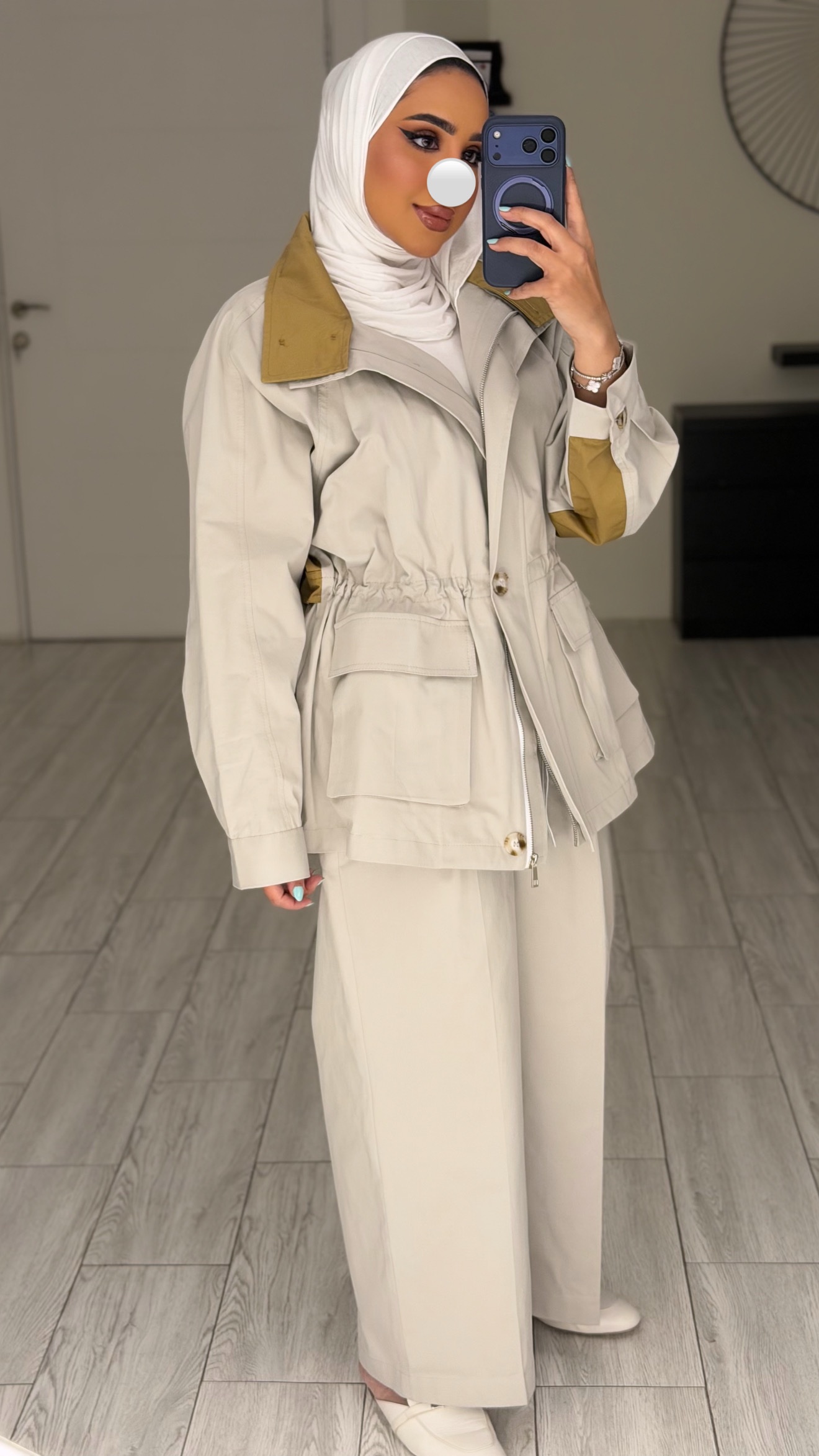 Light GreyXCamel Set - الصورة 5