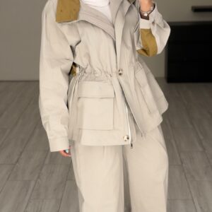 Light GreyXCamel Set - الصورة 8