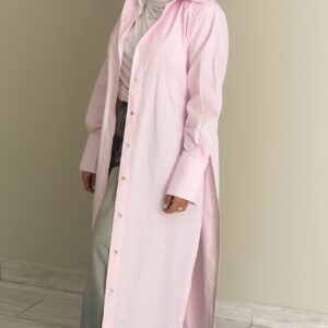FreeSize Cotton Shirt - Marshmallow Pink