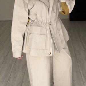 Light GreyXCamel Set - الصورة 2