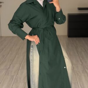 ⁦Wrapping Shirt - Green⁩ - الصورة ⁦4⁩