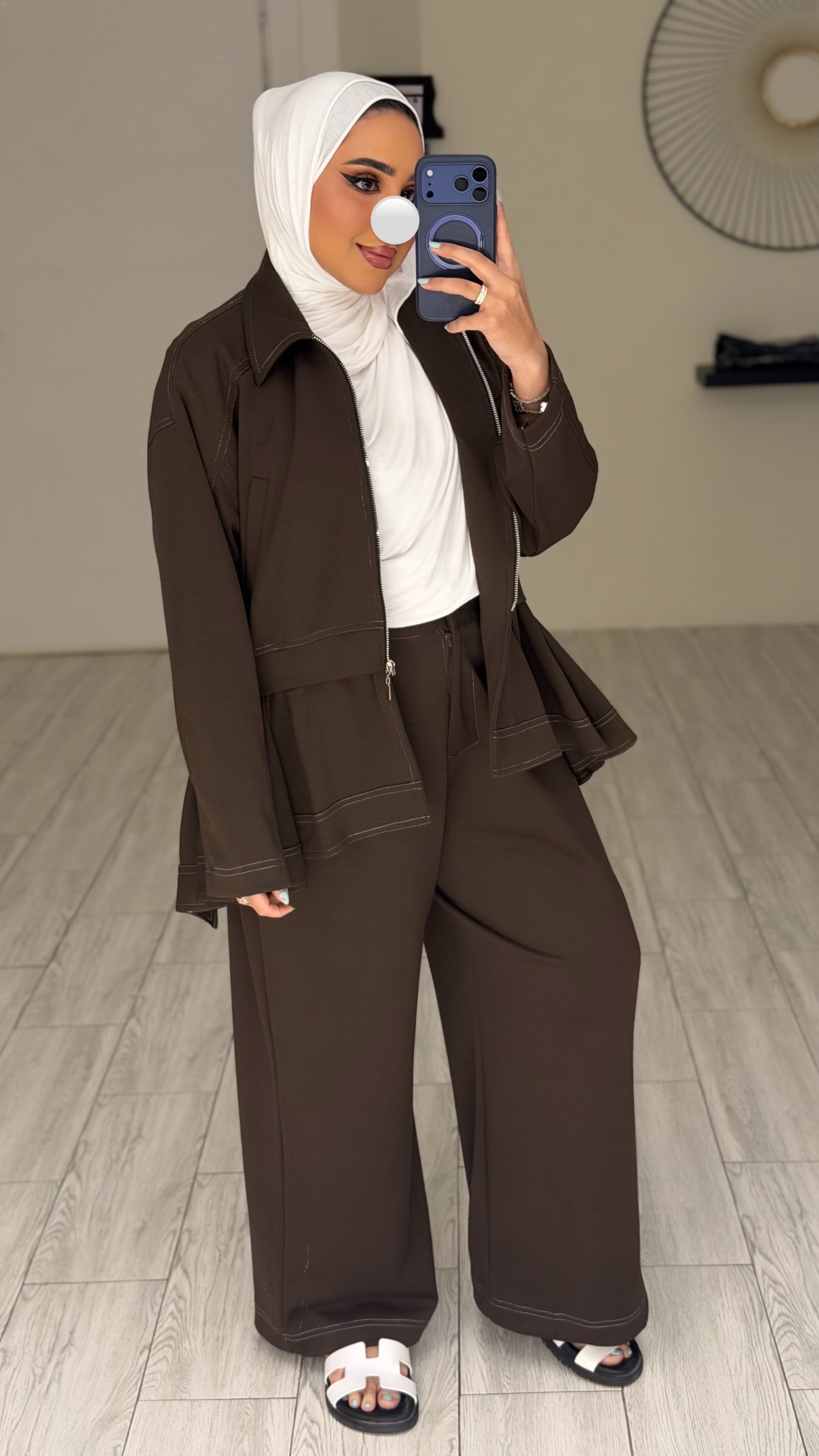 Travel Set - Brown