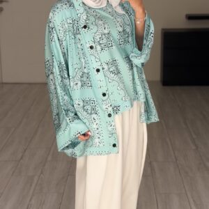 Bandana Silk - Tiffany - الصورة 3