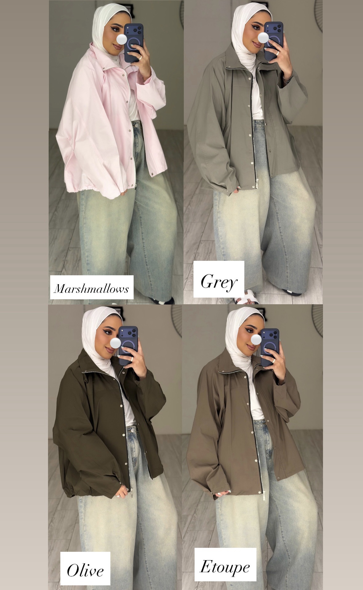 Daily oversized jacket