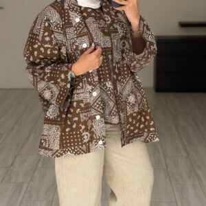 Bandana twins - Brown - الصورة 3