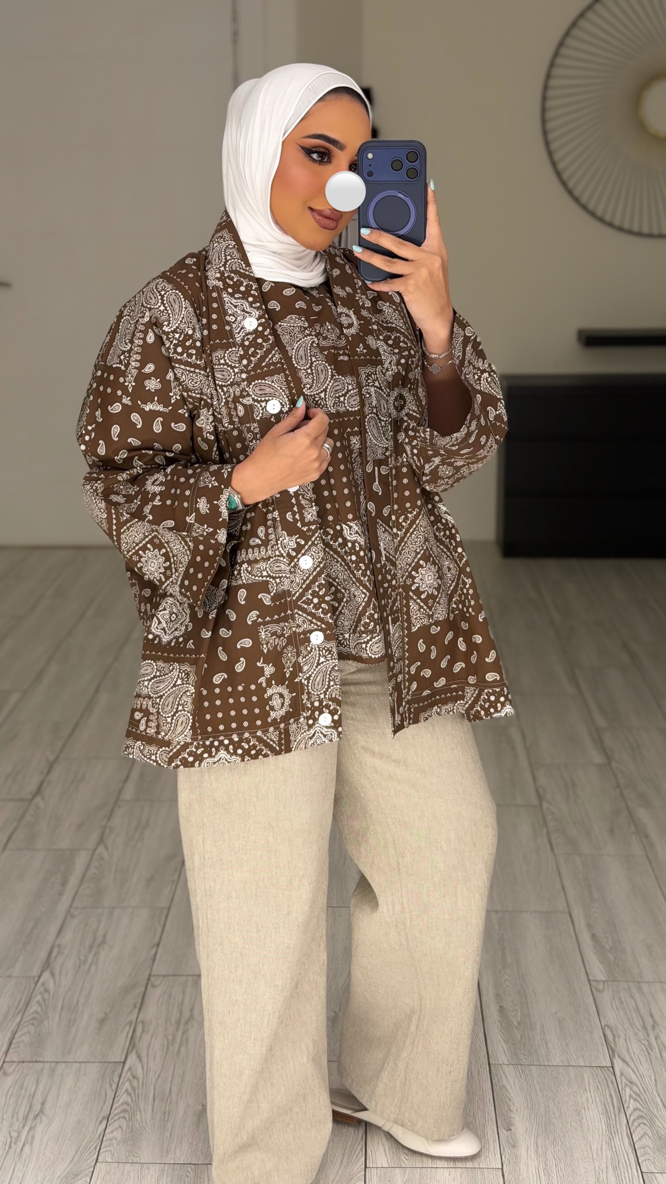 Bandana twins - Brown - الصورة 3