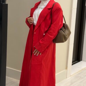 ⁦Poppy Red Linen Set⁩ - الصورة ⁦13⁩