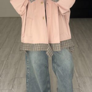 ⁦PinkXChecked Jacket⁩ - الصورة ⁦2⁩