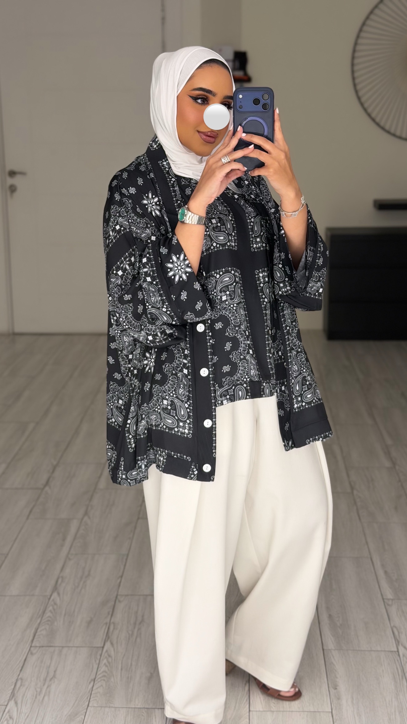 Bandana Silk - Black