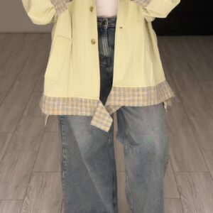 LimeXChecked Jacket - الصورة 2