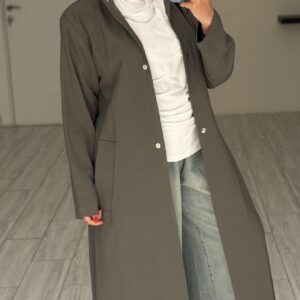 Cleo Trench - Grey - الصورة 3