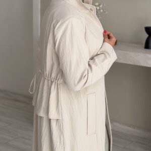 Cleo Trench - Cream