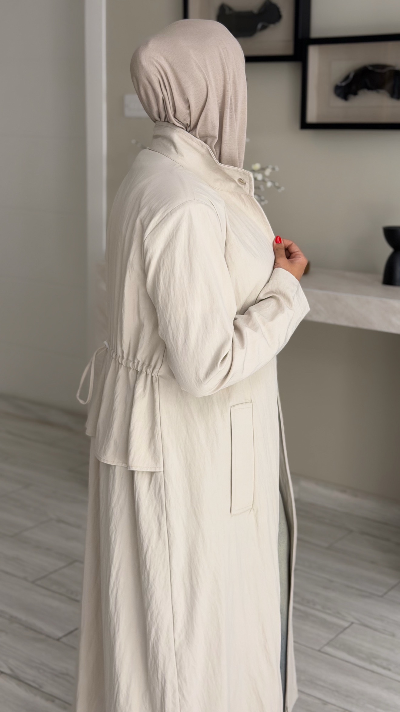Cleo Trench - Cream