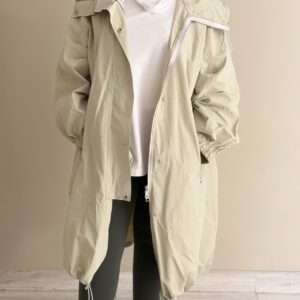 Trench coat - Milky Green - الصورة 3