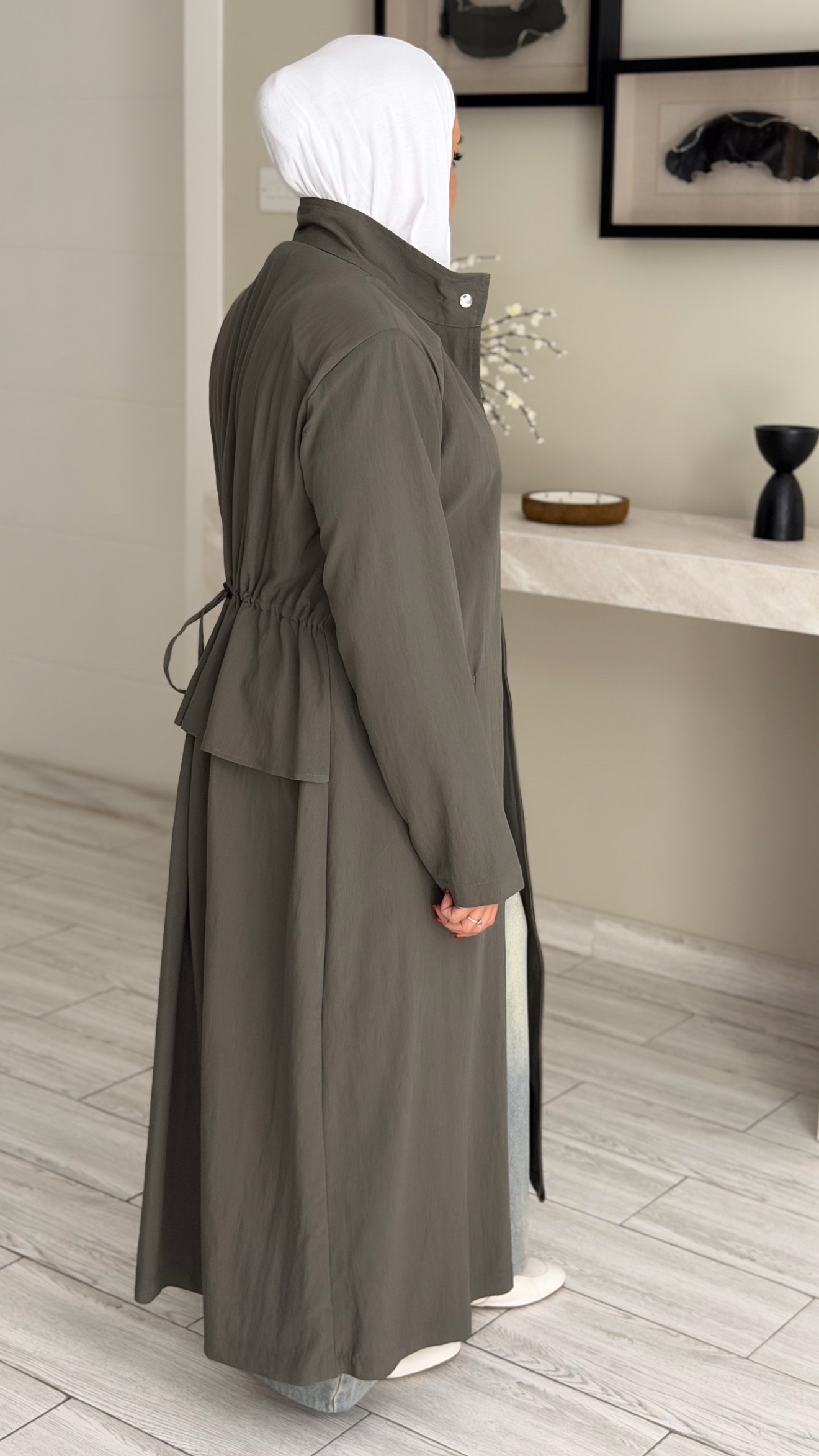Cleo Trench - Grey