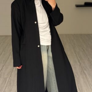 Cleo Trench - Black - الصورة 3