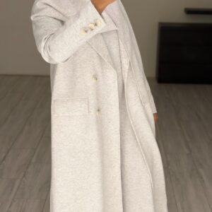 Scarf dress/Blazer - grey - الصورة 5