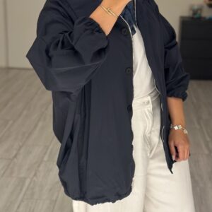 Alternative view of Soft edge jacket - Navy
