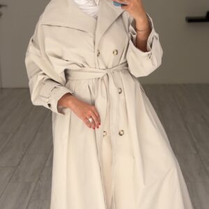 Luna Trench - Cream - الصورة 4