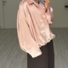 Blush Rose silk jacket