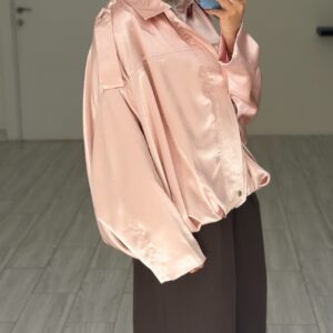Blush Rose silk jacket