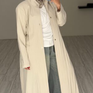 Cleo Trench - Cream - الصورة 3
