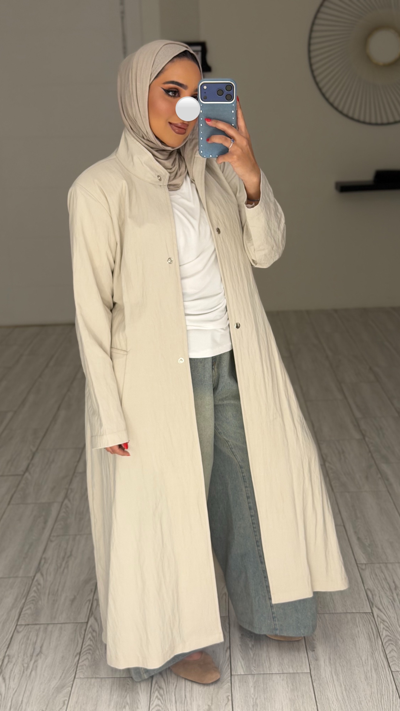 Cleo Trench - Cream - الصورة 3