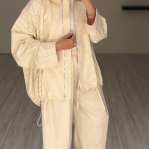 Amara set - CreamXBlack Lines - الصورة 3