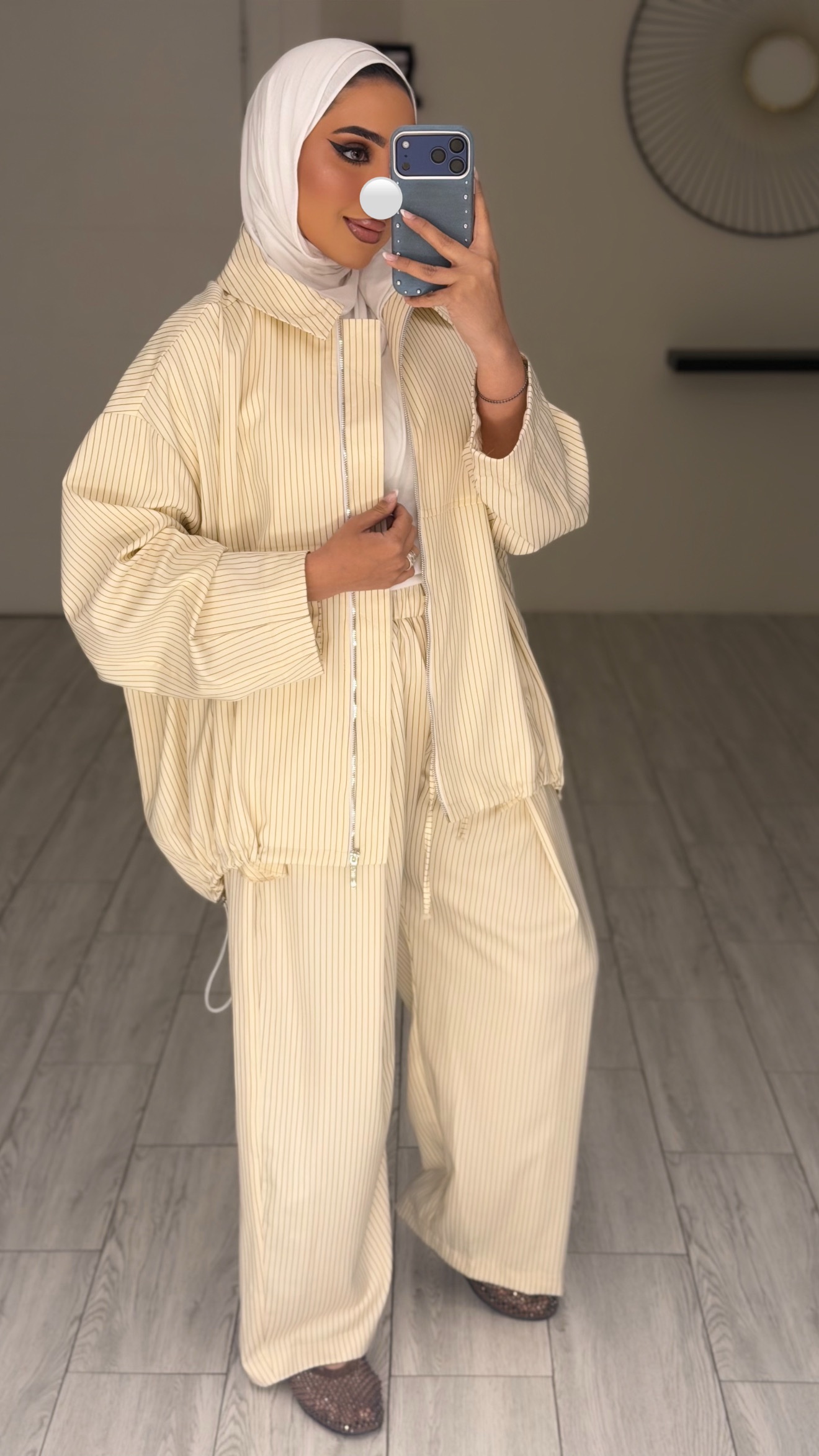 Amara set - CreamXBlack Lines - الصورة 3