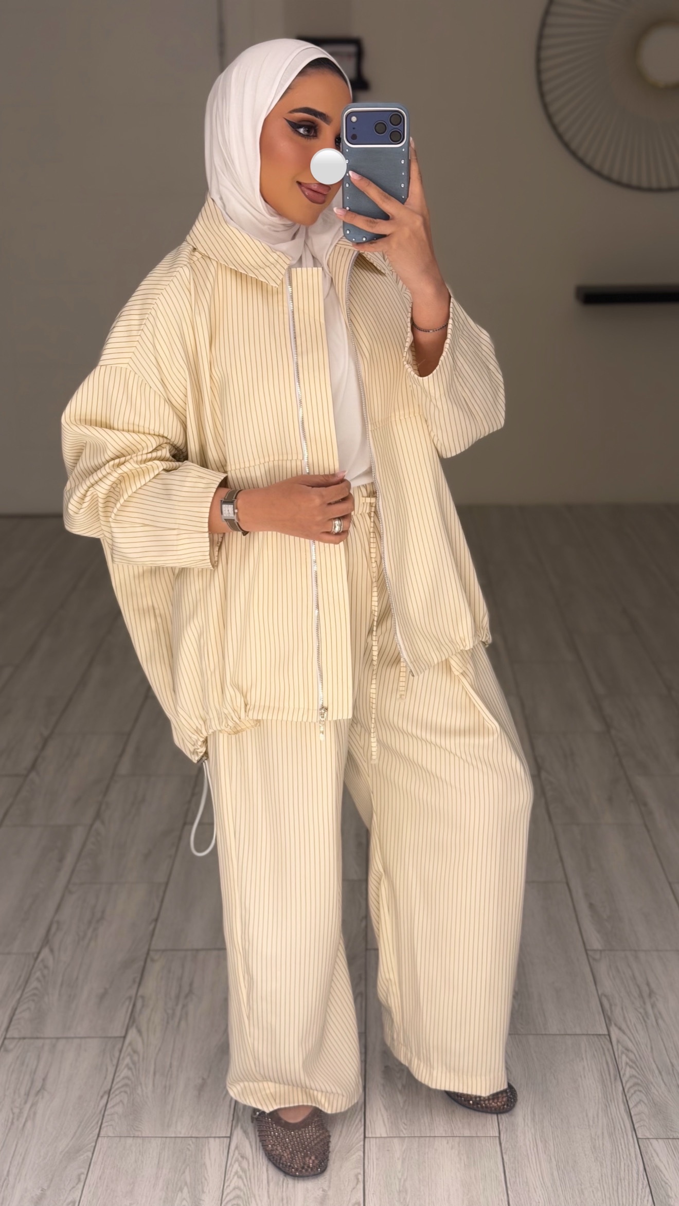 Amara set - CreamXBlack Lines - الصورة 10