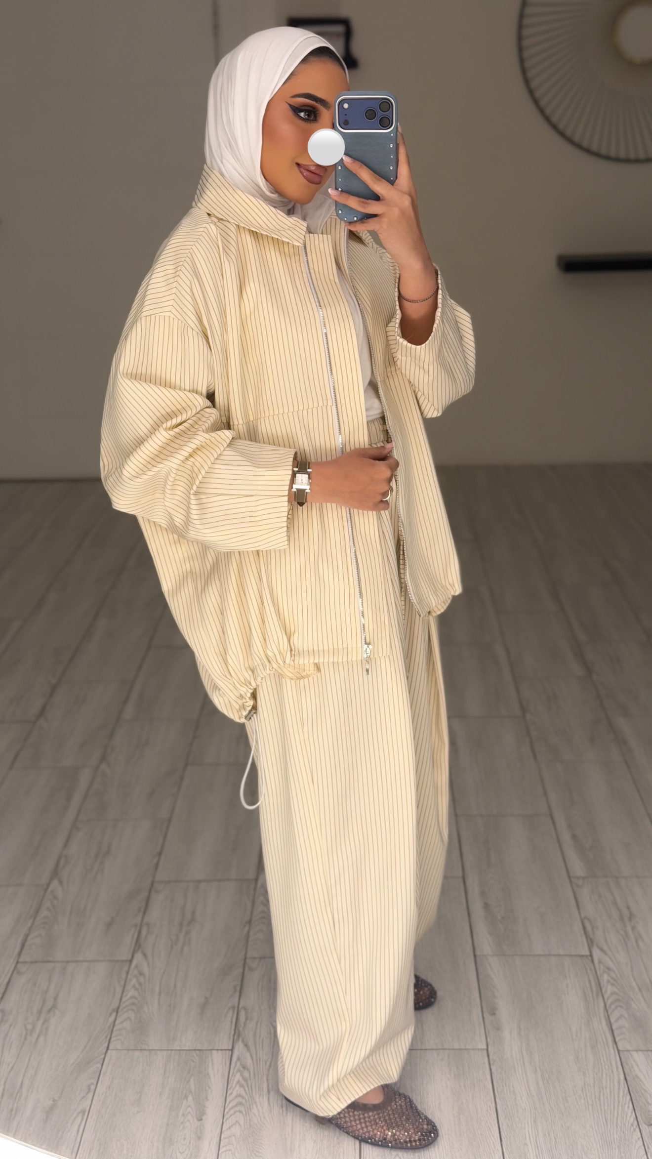 Amara set - CreamXBlack Lines - الصورة 5