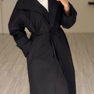Black Aura Long Jacket - الصورة 6