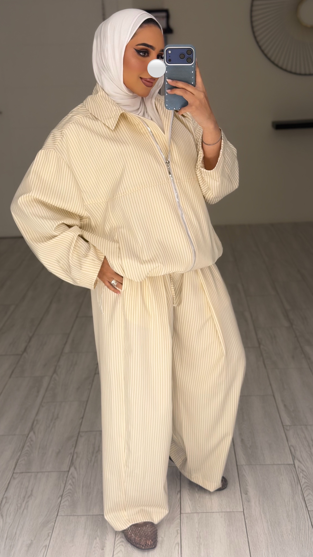 Amara set - CreamXBlack Lines - الصورة 6