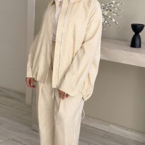 Amara set - CreamXBlack Lines
