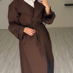 Cocoa Long Jacket - الصورة 2