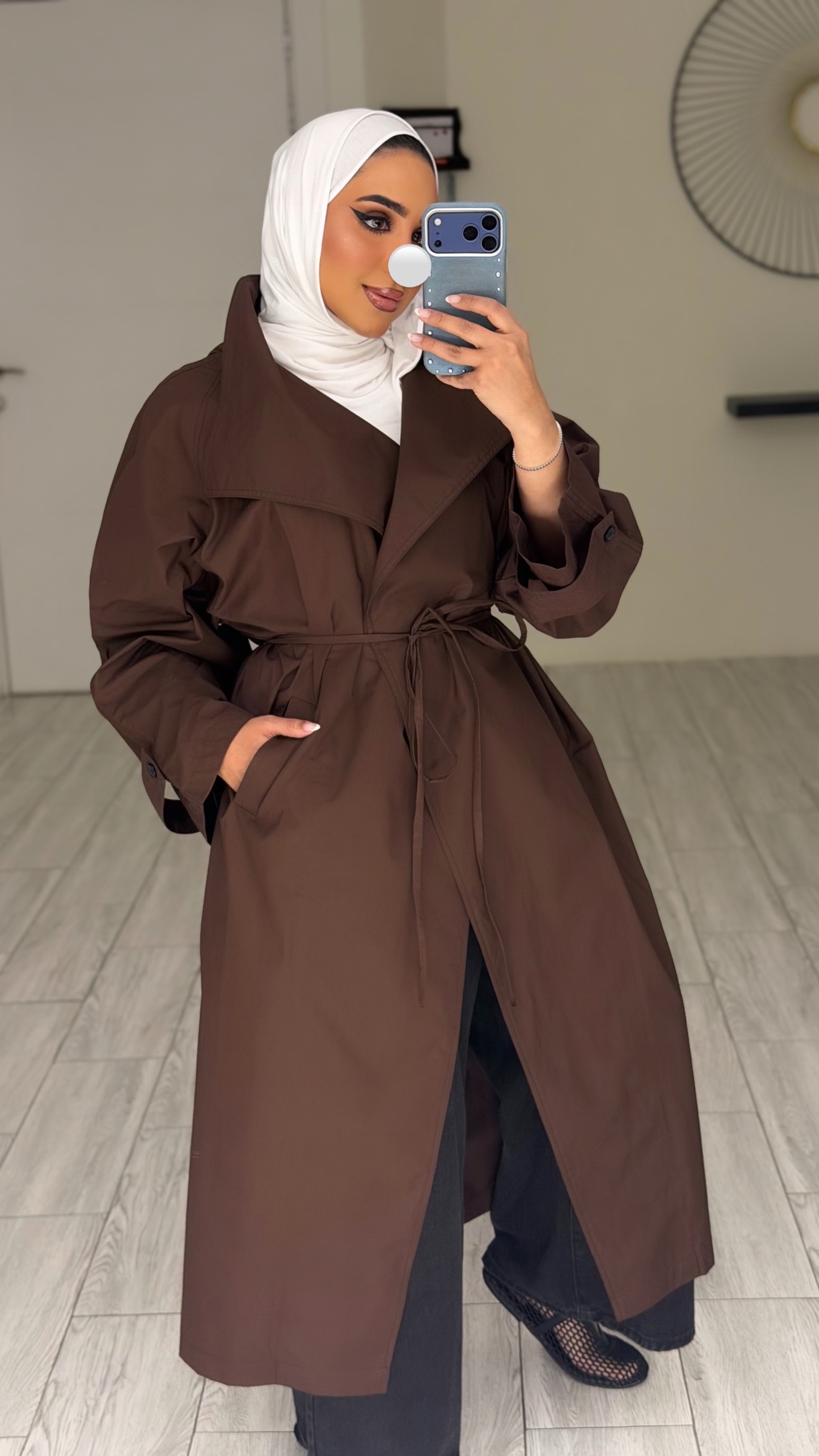 Cocoa Long Jacket