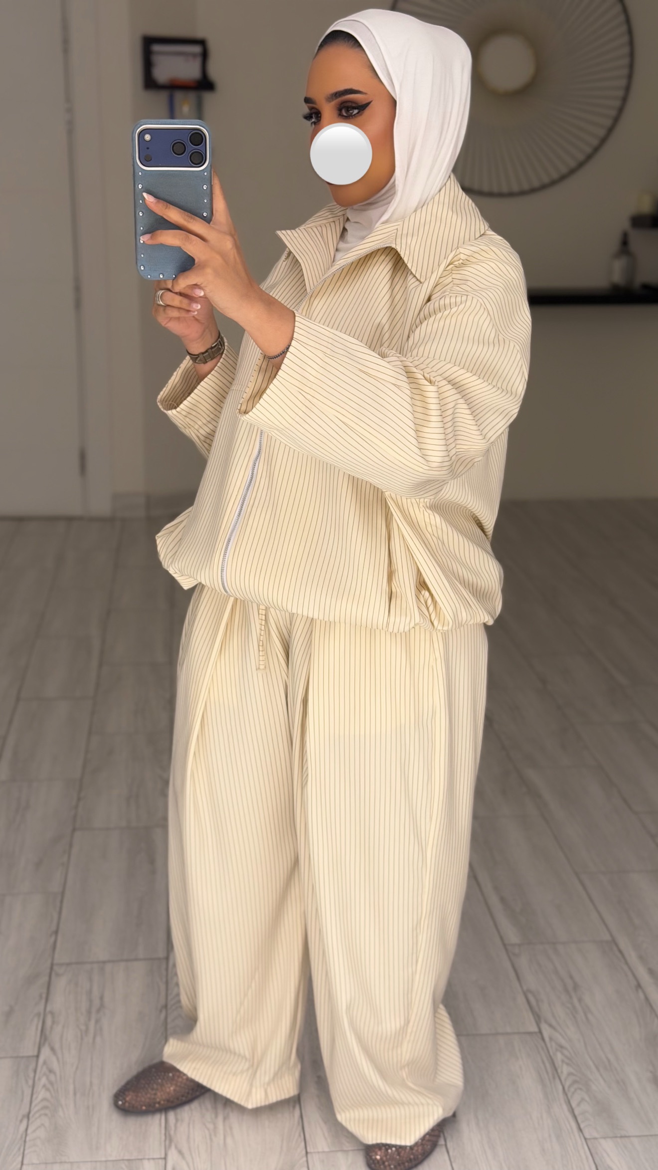 Amara set - CreamXBlack Lines - الصورة 4